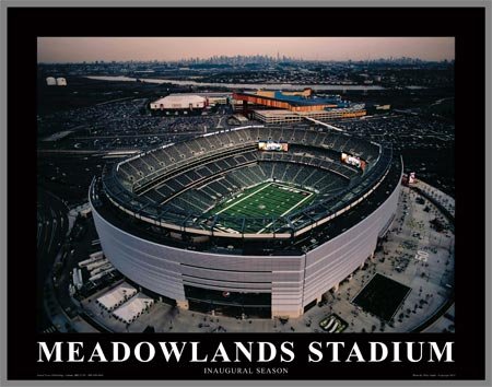 New York Jets - New Meadowlands Stadium - Lg - Wood Mounted Poster Print