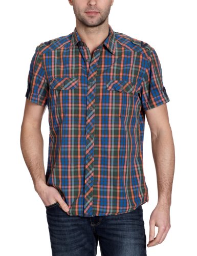 TOM TAILOR Denim Herren Freizeithemd 20171190012/mini block checked shirt, Gr. 52/54 (XXL) Preisvergleich