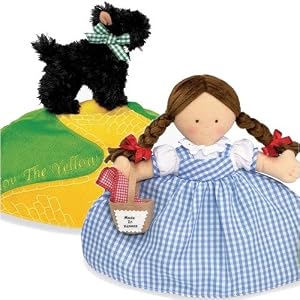 NORTH AMERICAN BEAR Topsy Turvy Doll - Dorothy And Toto