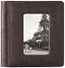 RODEO MOCHA pebble grain leather medium scrapbook #170 style album by Raika -