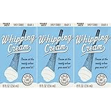 Trader Joe's Shelf Stable Tetra Grade A Whipping Cream 8 FL Oz (236 mL) Cream at the Ready When You Need It (UHT) Room Temperature