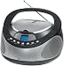 Clatronic SR 777 CD Radio (FM-Tuner, Breitband-Lautsprecher) schwarz-silber