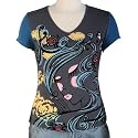 Jessie G. Women's Printed Scoop Neck Tee