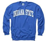 Indiana State Sycamores Royal Arch Crewneck Sweatshirt