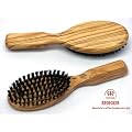 [REDECKER/レデッカー]オリーブウッドの ヘアーブラシ(猪毛)
