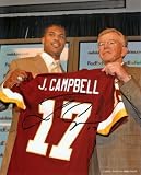 Jason Campbell Autographed/Hand Signed Washington Redskins 8x10 Photo (Draft Day)