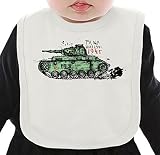 Tank ネクタイを有する有機ビブ Medium