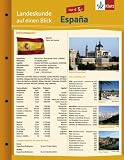 Landeskunde auf einen Blick - Espana - 
