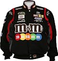 Kyle Busch #18 M&M's Black Youth Cotton Twill Jacket