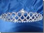 Bridal Tiara,Princess Tiara With Crystal Loops 24426
