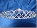 Bridal Tiara,Princess Tiara With Crystal Loops 24426