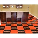Fanmats Cleveland Browns Team Carpet Tiles