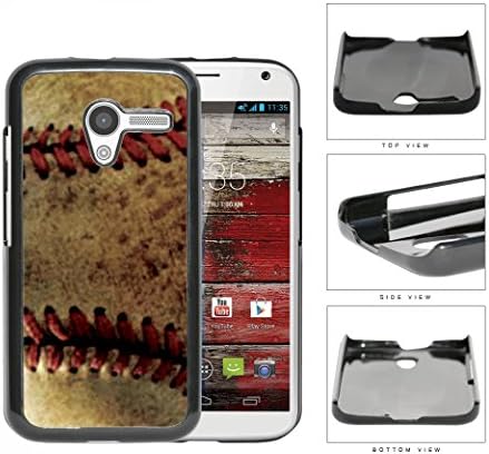 Vintage Baseball Hard Snap-on Protective Case for Motorola Moto X (2013 Model ONLY)