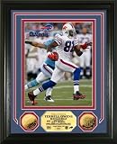 51TtIvqLiXL. SL160  Terrell Owens Framed First Game Buffalo Bills 24KT Gold Coin 8x10 Photo Mint