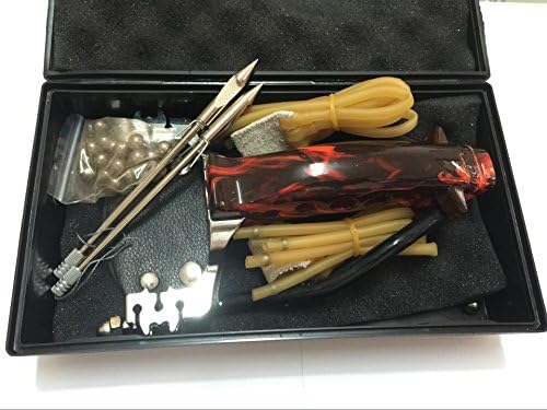 High quality Fishing Wood Handle Powerful Hunting Slingshot Catapult set Launcher (with arrow tips)