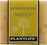 Lemongrass 100% Pure & Natural Aromatherapy Herbal Soap- 4 oz (113g)