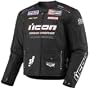 ICON VICTORY HERO LEATHER JACKET - FREE US CONT. SHIPPING - NEW (MEDIUM, BLACK)