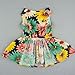 Fitwarm® Pet Elegant Floral Ribbon Dog Dress Shirt Vest Sundress Clothes Apparel, XX-small