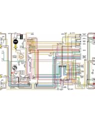 Automotive Parts and Accessories: 1978 AMC Gremlin & Hornet 11" X 17" Laminated Color Wiring Diagram - ClassicCarWiring