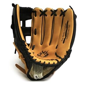barnett competition infield baseball glove GL-127 genuine leather, outfield 12.7', brown