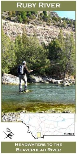 Ruby River 11x17 Fly Fishing Map