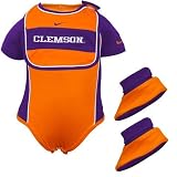 Nike Clemson Tigers Infant Bib & Booties Set