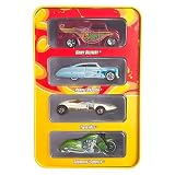 Hot Wheels Since 68 Originals 4 Car Tin Set - Dairy Delivery, Purple Passion, Twin Mill, Scorchin Scooter (#1 of 1)