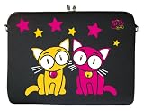 KITTY TO GO LS144-17 Designer Notebook Sleeve 17.3