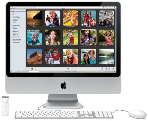 Apple MB325D/A iMac 61 cm (24 Zoll) Desktop PC (Intel Core 2 Duo 2,8 GHz, 2GB RAM, 320 GB HDD, DVD+ DL RW, ATI Radeon HD 2600 Pro) apple 24 zoll
