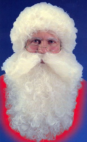 Childrens Toyshop  Küche & Haushalt : Nikolaus Bart und Perücke