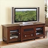IMAGE OF Kathy Ireland Home by Martin Furniture Bradley Wood Plasma TV Stand in Cherry Finish