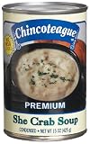 Chincoteague Seafood She Crab Soup, 15-Ounce Cans (Pack of 12)
