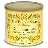 Review The Peanut Shop of Williamsburg  / The Peanut Shop of Williamsburg Cajun Cashews, New Orleans Style Spicy Seasoning, 11-Ounce Tin (Pack of 3)