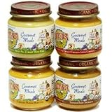 Earth's Best Organic 2nd Gourmet Meals Variety Pack, 4-Ounce Jars (Pack of 12)