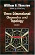 Three-Dimensional Geometry and Topology