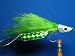 NEW FLIES Holographic & Glow in the Dark Tandem Hook Floating Head Fly #32