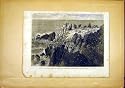 LAND'S END CAPE CORWALL ENGLAND FRENCH PRINT 1866