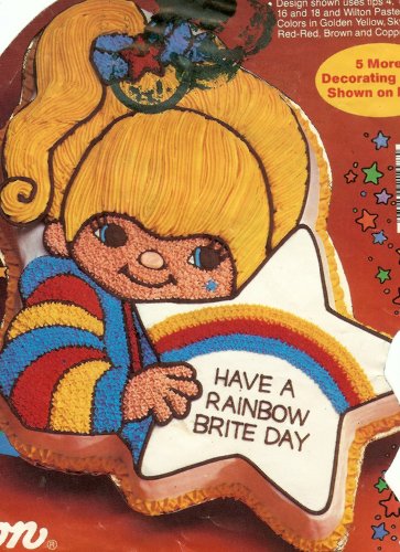 Wilton Rainbow Brite with Star Cake Pan (2105-4798, 1983)