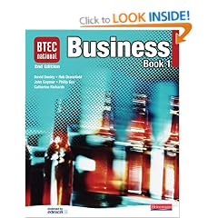 BTEC National Business: Book 1: Student Bk. 1 (Btec Nationals)