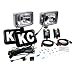 KC Hilites 260 HID 6" x 9" 50 Watt Chrome Rectangular Long Range Light