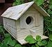 Wood Bird House Kit Complete with Nails Build it Yourself