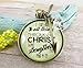 I Can Do All Things Through Christ Necklace Boho Style Bronze Jewelry for Women, Chain 24
