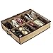 1 X 12 Pairs Shoes Organizer Holder Intake Under Bed Closet Storage Fabric Bag Box