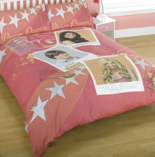 Character World High School Musical Prom Panel Duvet Set, Double