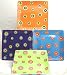 Square Plates 9 X 9 (Set of 4) - Dancing Dots