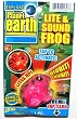 Explore Planet Earth, Lite and Sound Frog, Croaks and Flashes - Pink Frog (1 Each)