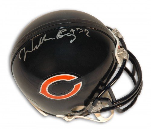 William Perry Autographed/Hand Signed Chicago Bears Mini Helmet