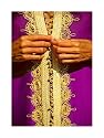 Moroccan Caftan Art Print Poster By John K. Nakata, 24 " x 18 "