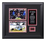 Carl Edwards - Samsung 500 - Framed Two 5x7 Photographs with Tire and Audio