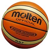 molten(モルテン) エナメル合皮バスケットボール7号球 BGS7OC